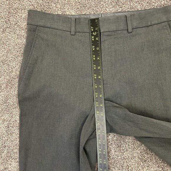 Express Producer Men's Modern Fit Dress Pants Gray Stretch Pockets Size 30 / 32 - Picture 11 of 15